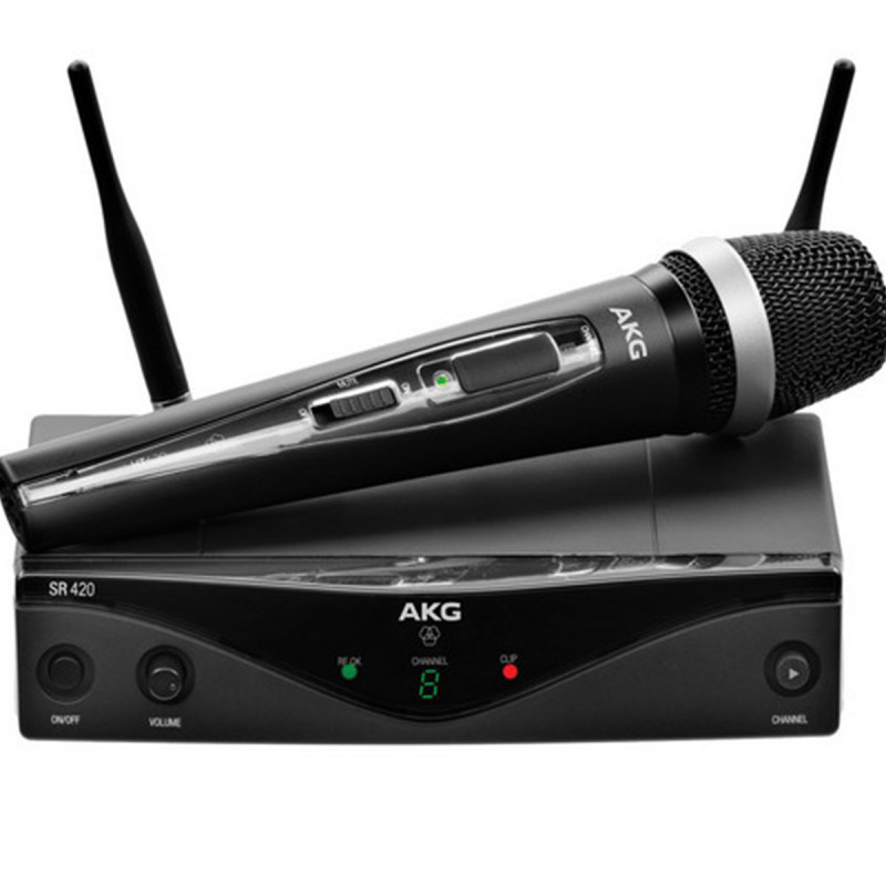 AKG WMS420H-A Système sans fil avec micro serre-tête C555L, Bande A