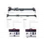 Ifootage - SKARKS1B slider fibre de carbone 1350mm/3.8kg