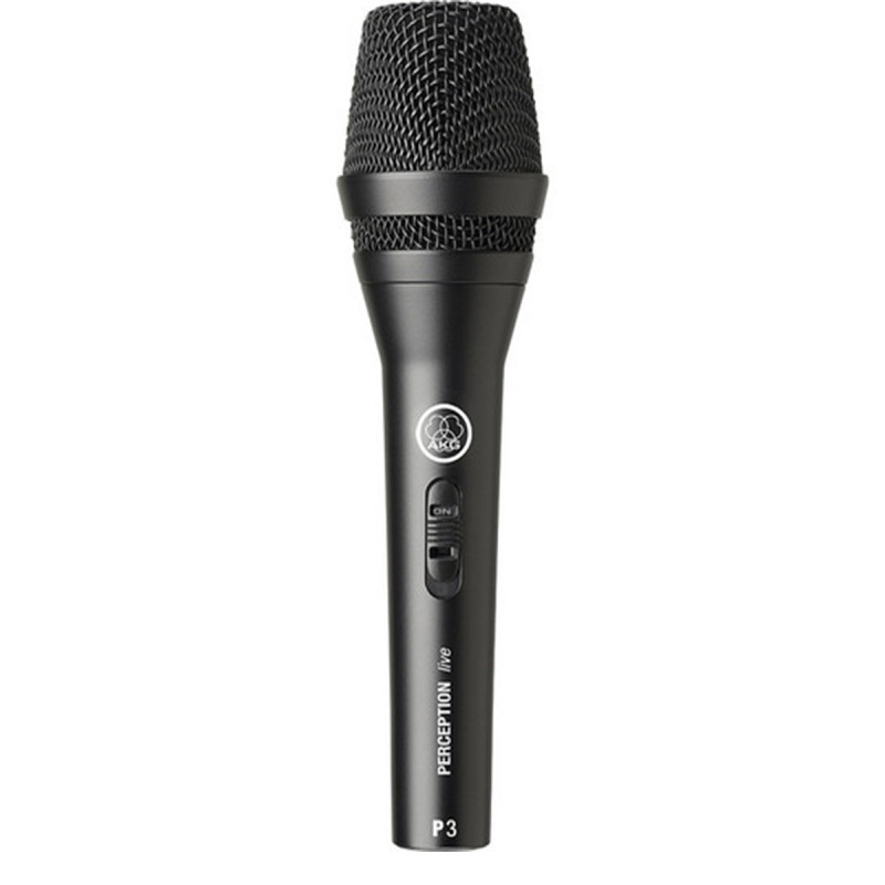 AKG Microphone de scène chant cardioïde + switch