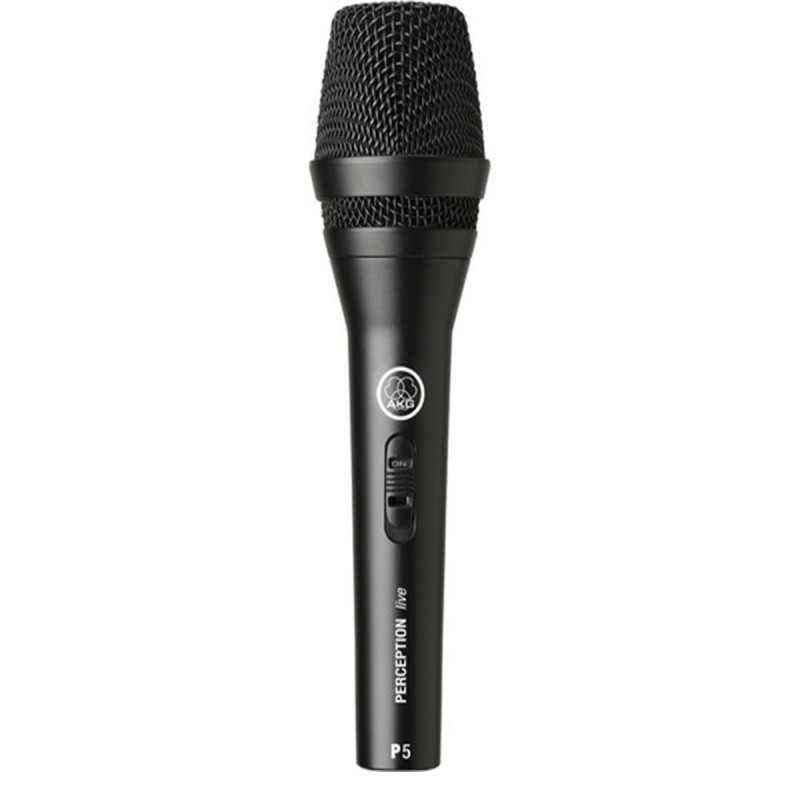 AKG Microphone de scène chant supercardioïde + switch