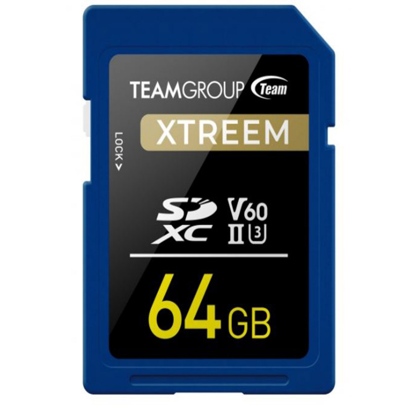 TeamGroup Xtreem UHS-II/U3/V60 64GB