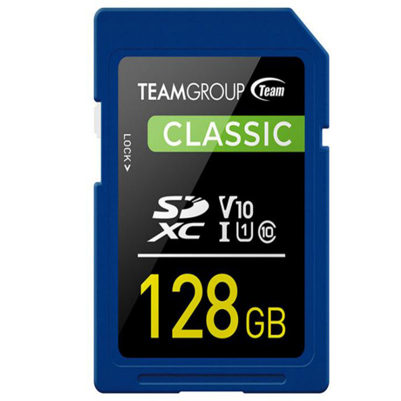 TeamGroup CLASSIC SDHC UHS-I V10 128GB(U1)
