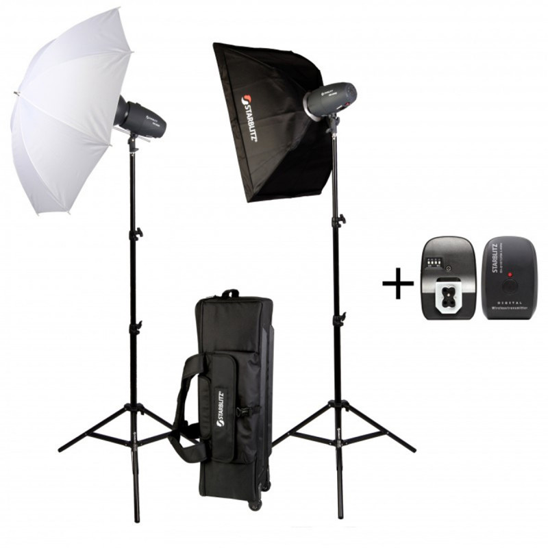 Starblitz Kit flash studio 2x 200W