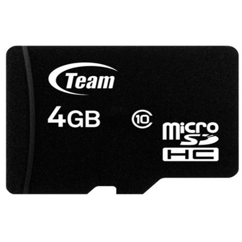 TeamGroup Micro SD Class10 Avec adaptateur 4GB-HC (Class 10)