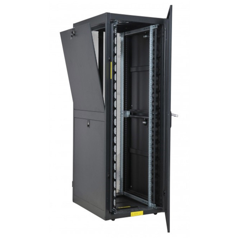 Techly Pro Baie serveur 19" 42U 600 x 1000 Kit Noir RAL9004