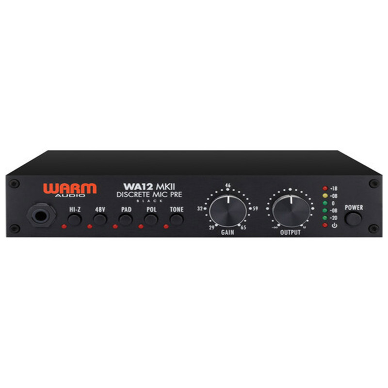 WarmAudio WA12 MKII Préampli micro/inst./ligne discret