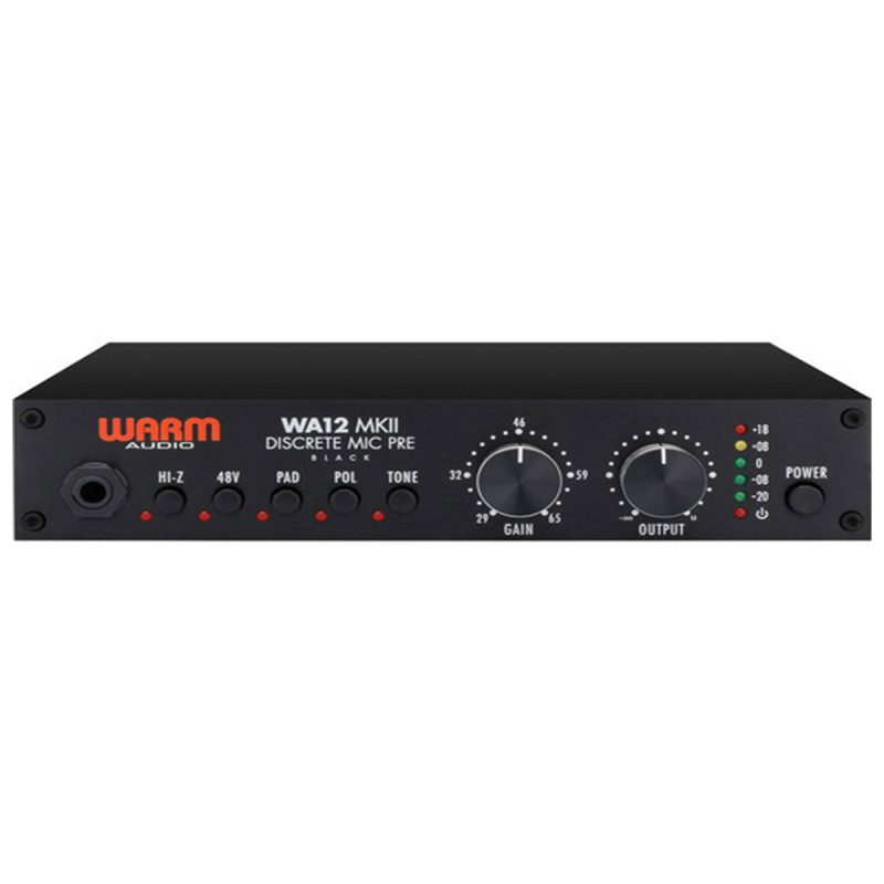 WarmAudio WA12 MKII Préampli micro/inst./ligne discret