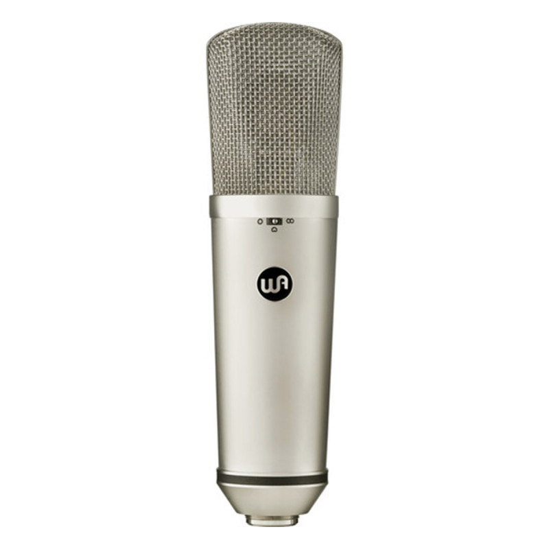 WarmAudio WA-87 R2 Nickel Micro statique large membrane, nickel