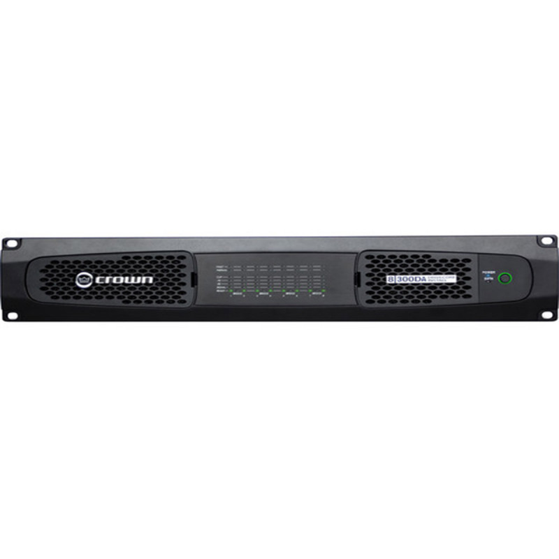 Crown DCI8300DA - Amplificateur 8 x 300W - Version Dante Crown