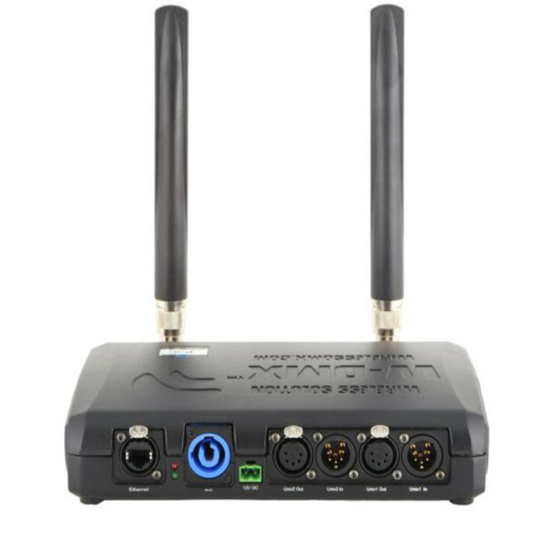 Wireless Solution Emetteur/Récepteur DMX sans fil BLACKBOX-F-2-G6