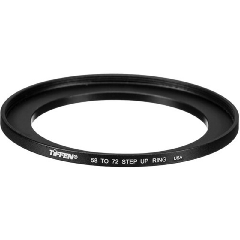 Tiffen Anneau de filtre ede 58 à 72mm (lentille à filtre) - Noir