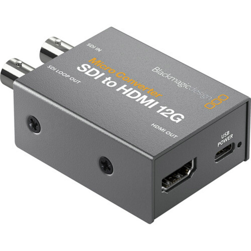Blackmagic Micro Converter SDI to HDMI 12G PSU (avec alimentation)