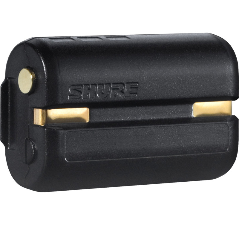 Shure accus rechargeable Lithium-Ion QLXD-ULXD-AD-P3RA-P9RA-P10R