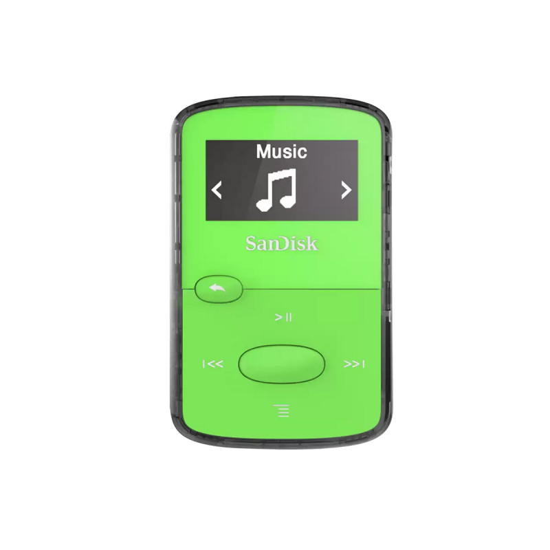 SanDisk Lecteur MP3 "Clip Jam", 8Go, Vert