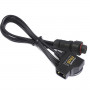 Cineroid 2 pin with D-tap cable for FL400/FL800 controller