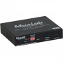 MuxLab HDMI over IP H.264/H.265 PoE Receiver