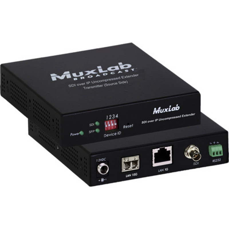 MuxLab 3G-SDI/ST2110 over IP,Unc.Gateway Con RX,MMF