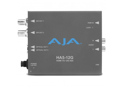 AJA HA5-12G Convertisseur HDMI 2.0 vers 12G-SDI