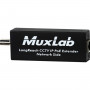 MuxLab Kit Extension CCTV 600m POE