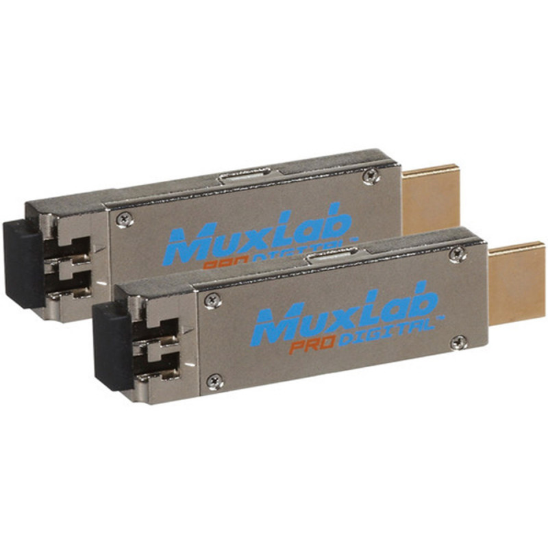 MuxLab Mini Kit émetteur récepteur HDMI 4K sur fibre