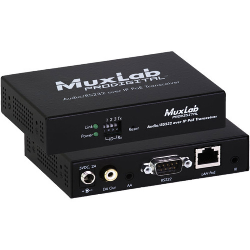 MuxLab Emetteur Audio/RS232 sur IP