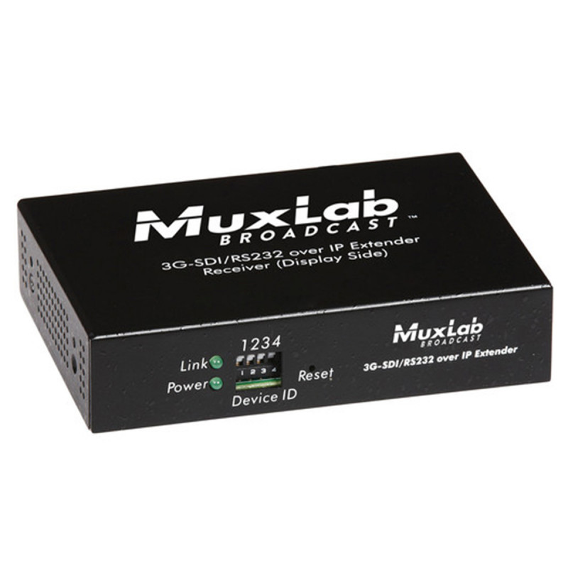 MuxLab 3G-SDI over IP Transmitter with PoE