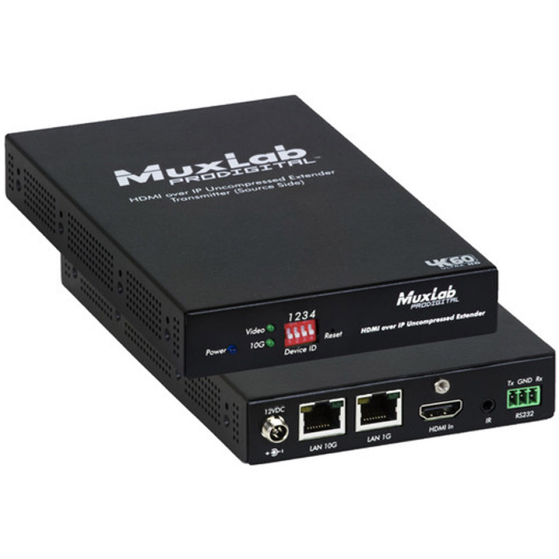 MuxLab HDMI over IP Uncompressed Transmitter, 4K/60