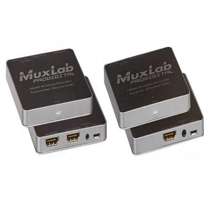 MuxLab HDMI Wireless Extender Kit, 100ft