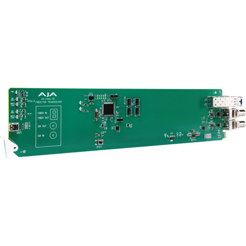 AJA OG-FIDO-TR OpenGear 1 canal 3G-SDI vers Transceiver fibre optique