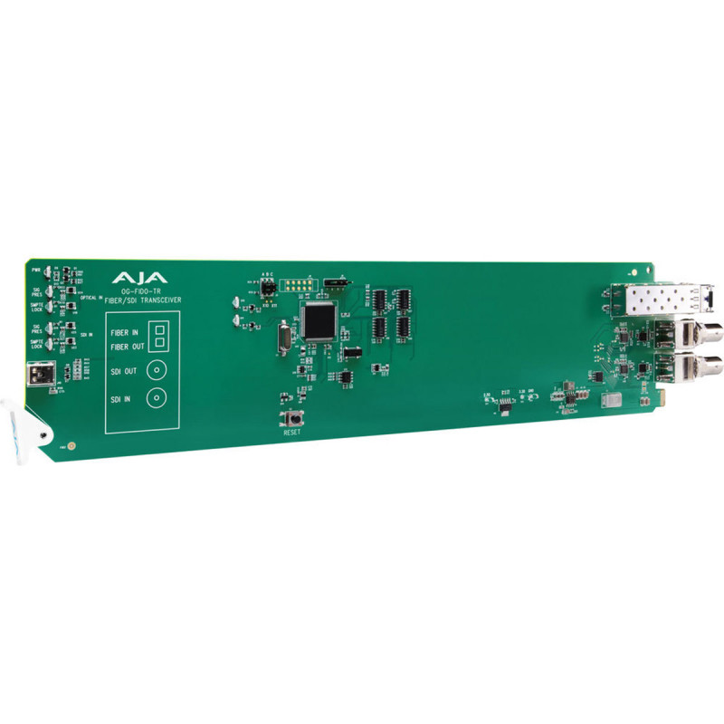 AJA OG-FIDO-TR-MM OpenGear 1 Canal 3G-SDI/LC Multi-Mode LC Fibre Tran