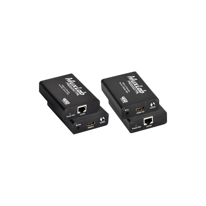 MuxLab Kit d'extension HDMI 2.0 4K/60 (4:4) non compressée - 30m max.