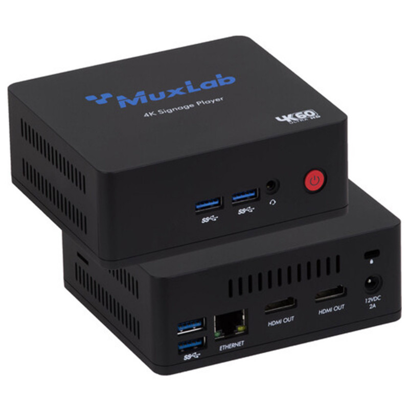 MuxLab 4K Signage Player Plus