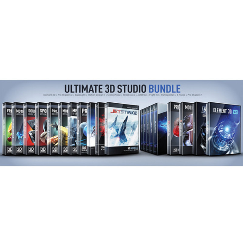 Video Copilot Ultimate 3D Studio Bundle (Download)