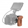SmallRig 3323 Poignée bois avec bouton REC pour Sony/Panasonic/Fuj