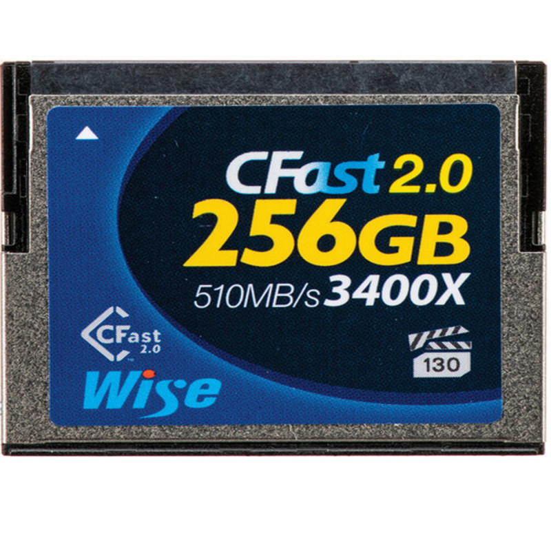 Wise CFast 2.0 Card 3400X Blue 256 GB