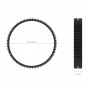 SmallRig 3293 72-74mm Seamless Focus Gear Ring