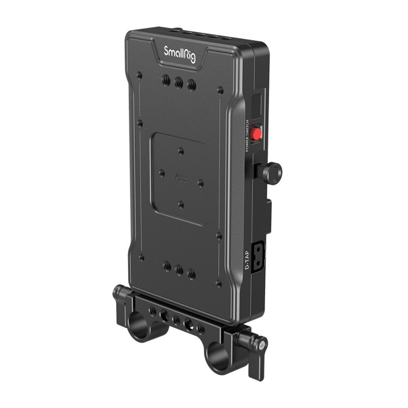 FV SmallRig 3203 V Mount Battery Adapter Plate with Dual 15mm Rod Cla