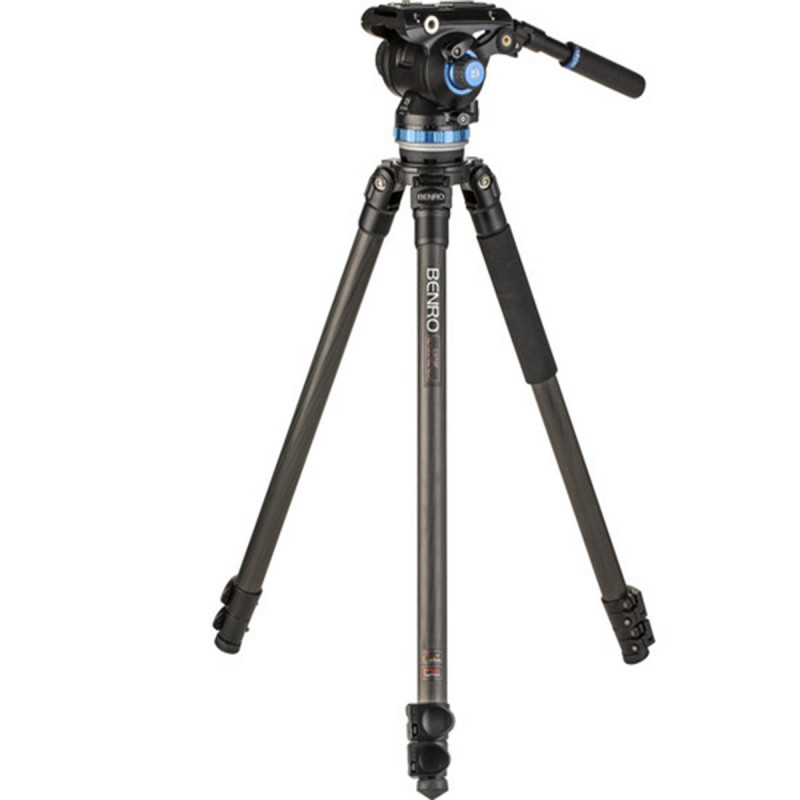 Benro Trepied video kit carbone C373FBS8PRO