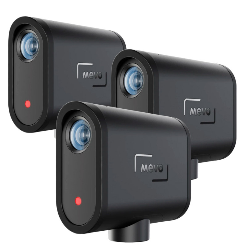 Mevo Start - Pack de 3 Caméras Embarquées 1080p pour Live Streaming