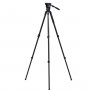 Benro S3 Carbon Single Tube Video Tripod w/ BV4H hd