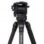 Benro S3 Carbon Single Tube Video Tripod w/ BV6H hd