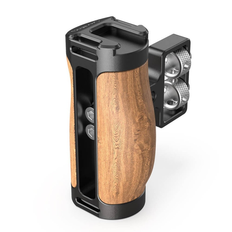 SmallRig 2913 Wooden Mini Side Handle (1/4”-20 Screws)