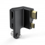 SmallRig AAA2700 HDMI & Type-C Right-Angle Adapter for BMPCC 4K