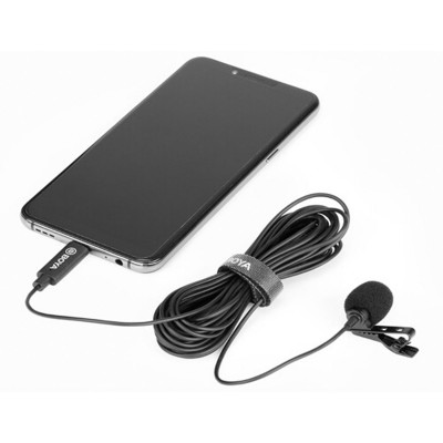 Microphone omnidirectionnel cravate sans fil pour iPhone, iPad et Mac BOYA  by-V1