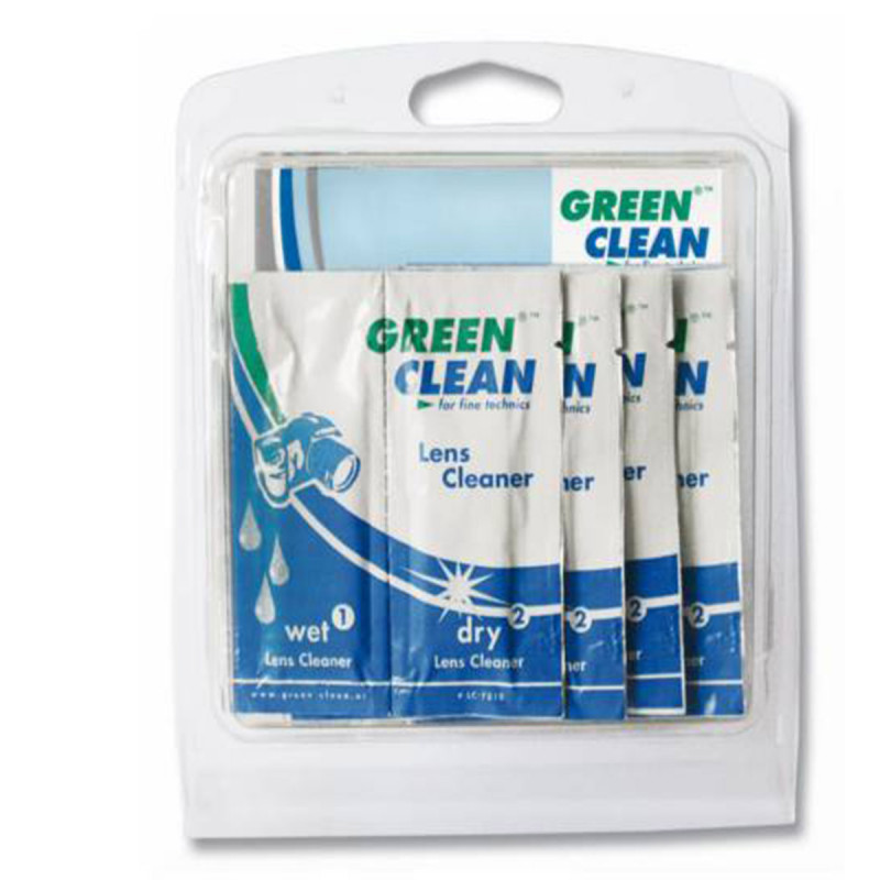 Greenclean 10 lingettes Wet&Dry