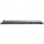 Lindy Panneau de brassage 24 ports Cat.6A STP, 1/2U, noir