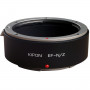 Kipon Bague pour optique Canon EF sur boitier Nikon Z