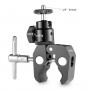 SmallRig 1124 Clamp Mount V1 + Ball Head Mount and CoolClamp