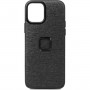Peak Design Mobile Fabric Case iPhone 12 + 12 Pro Charcoal