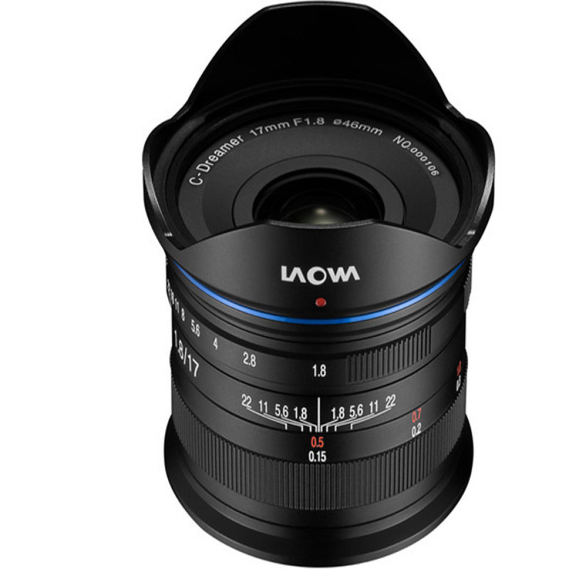 Laowa Objectif Photo focale fixe 17mm f/1.8 MFT